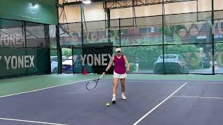 Youmiao LI- College Tennis recruiting video, summer, 2026