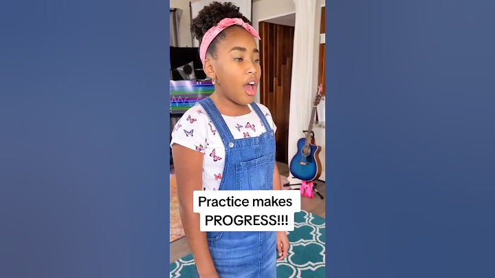 Little girl learns how to SING with Vocal Coach