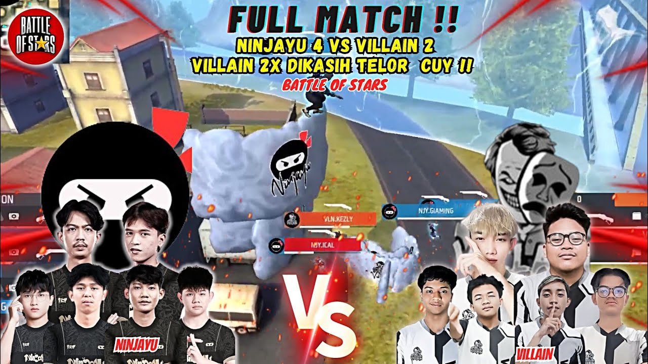 NINJAYU VS VILLAIN !! Reguler Season Day 11 | Battle of stars Season 3 NINJAYU VS VILLAIN !! Reguler Season Day 11 | Battle of stars Season 3