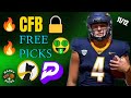 Best PrizePicks CFB Today 11/12/25 | CFB Picks Wednesday | Free Picks with Projections!