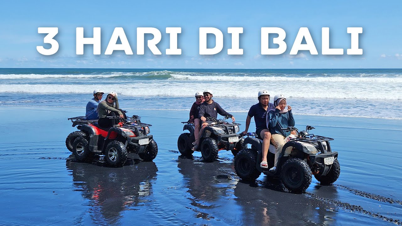3 Hari 2 malam di Bali ‼️ Adventure tipis di Goldcoast ATV Bali & Watersport Tanjung Benoa