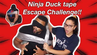 Ninja Duct Tape Escape Challenge