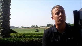 Al Badia Golf Club Superintendent talking about course conditions