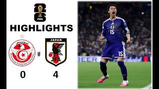 Tunisia 0-4 Japan | All Goals & Extended Highlights | FIFA World Cup 2026