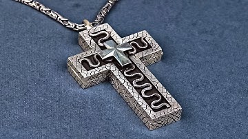 I made the Thanos cross necklace from Squid Game.