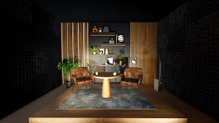 Podcast Studio | Game-Ready Environment | Unity Engine
