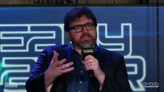 Ernest Cline & Zak Penn on Working With Steven Spielberg on ‘Ready Player One’ | IMDb EXCLUSIVE