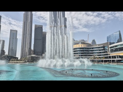 The Dubai Fountain – Motasoa (daytime)