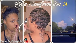 I'm cutting off.. for good this time 💔 DIY Hair Transformation 🎀 Finger Waves 🌊
