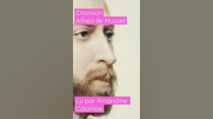 Alfred de Musset, vous connaissez ? #poesiefrançaise