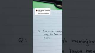 Contoh Soalan Ujian Psikometrik PSEE SPA KP29 KPDNHEP #shorts Contoh Soalan Ujian Psikometrik PSEE SPA KP29 KPDNHEP #shorts