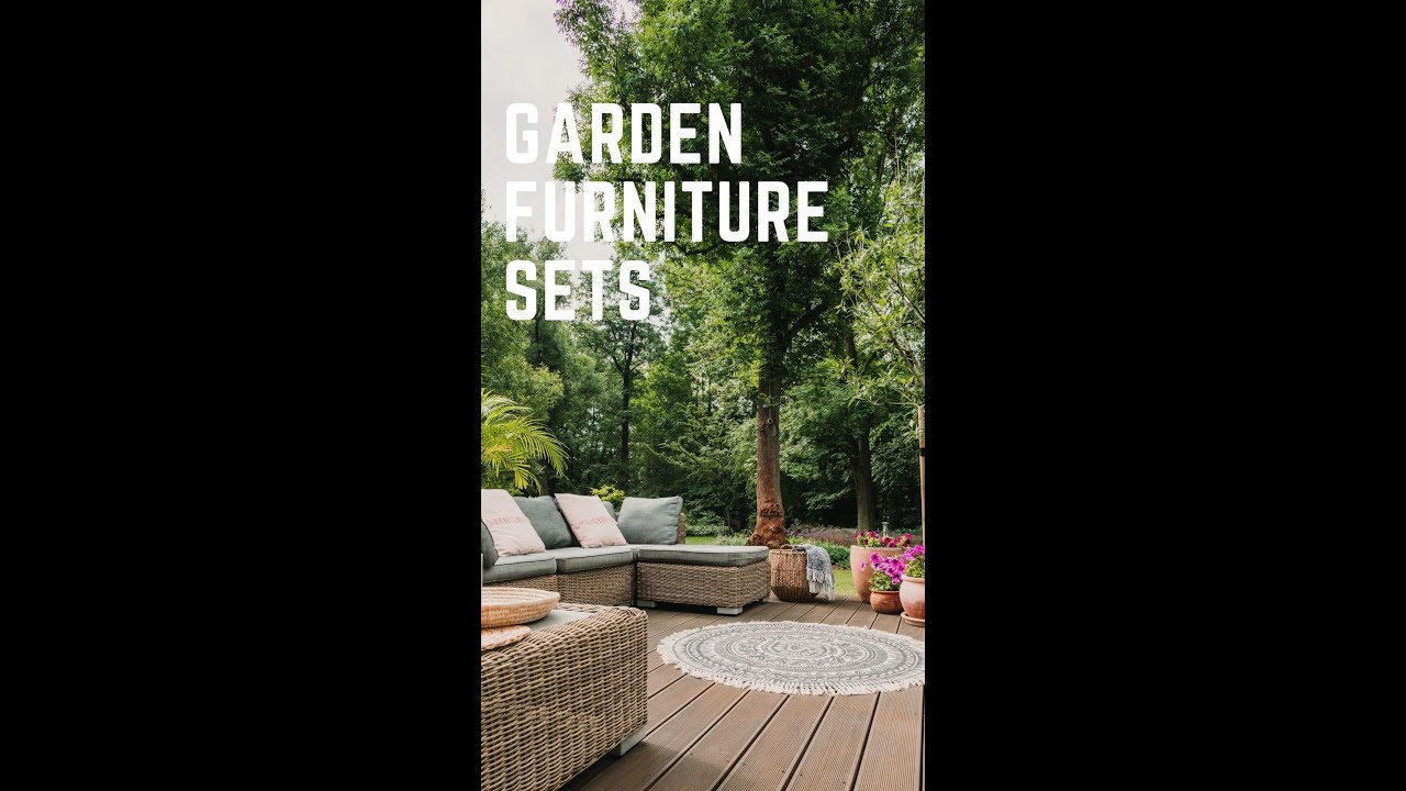 Garden Furniture Sets Outdoor Sofa  - Garden Seating Ideas 