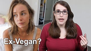 Bonny Rebecca is no longer vegan