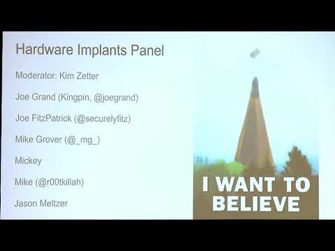 Hardware Implant Panel - BSides Portland 2018