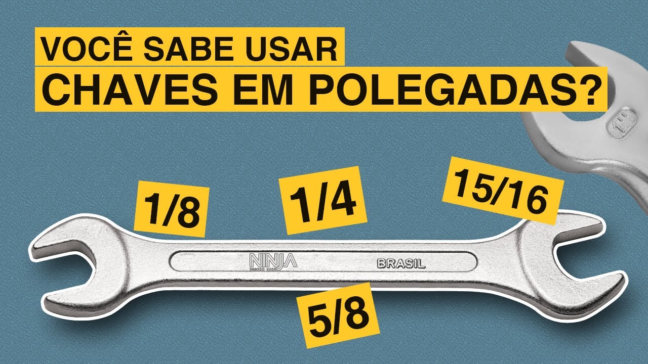 Aprenda A Usar CHAVES Em POLEGADAS Ordem Das Chaves 3 8 1 4 5 16 Aprenda A Usar CHAVES Em POLEGADAS Ordem Das Chaves 3 8 1 4 5 16