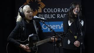 Boygenius performs "Me and My Dog" at CPR's OpenAir chords