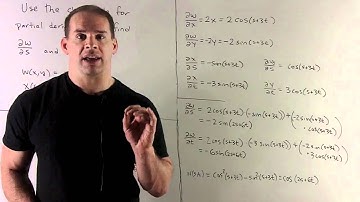 Example of Chain Rule for Partial Derivatives