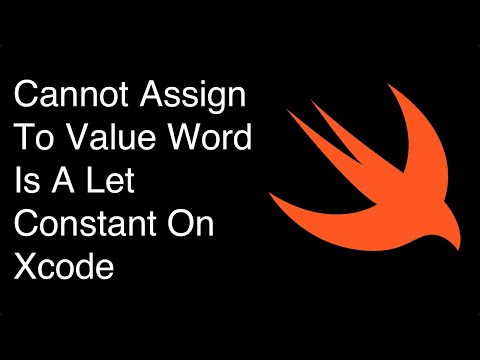 Cannot Assign To