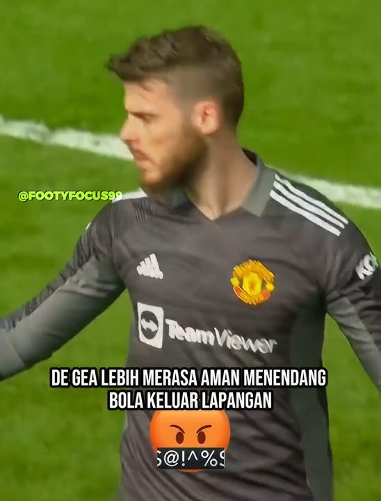 De Gea doesn't trust Maguire 🥹