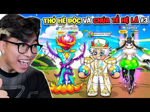 Bi Huỳnh Bắt Thành Công Evomon Thỏ Hệ Độc Và Chúa Tể Hệ Lá BẤT TỬ 🔥 | Evomon Tập 3