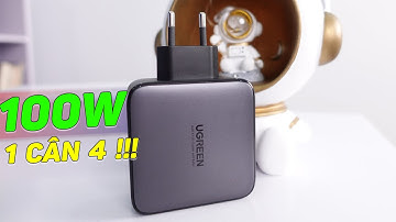 SẠC TẤT CẢ THIẾT BỊ VỚI CỦ SẠC GaN UGREEN 100W  !!!!