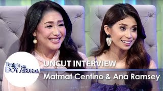 Matmat Centino & Ana Ramsey | TWBA Uncut Interview