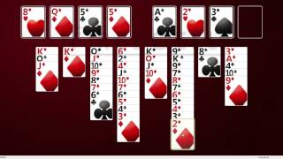 Solution to freecell game #17683 in HD screenshot 5