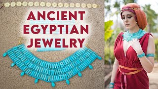 Making an Ancient Egyptian Broad Collar (+ more jewelry)