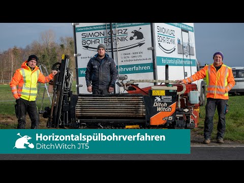 Horizontalspülbohrverfahren - DitchWitch JT5 Final