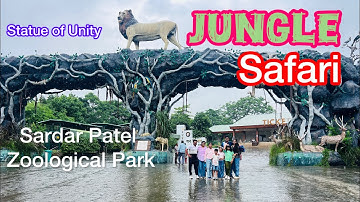 JUNGLE SAFARI- Sardar Patel Zoological Park | Statue of Unity | Gujarat Part 2