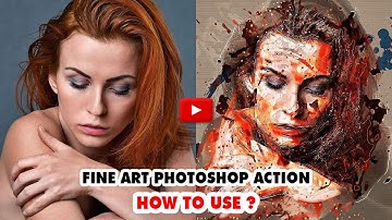 Fine Art Photoshop Action Video Tutorial | SmartestMind Photoshop Actions Sharp Designer