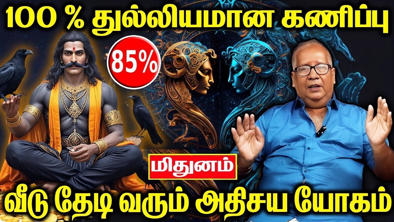 🔮 சனி பெயர்ச்சி 2026 மிதுனம் ராசி பலன்கள் 🌟 | Sani Peyarchi 2026 Mithunam Rasi Palangal