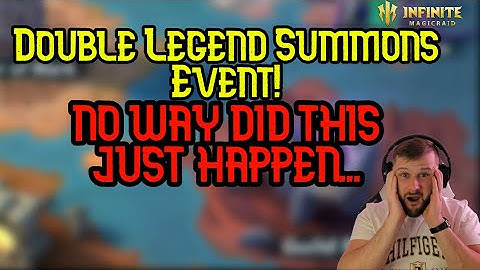 Double The Legend Summons But WAIT! No WAY Did This Happen! - Infinite Magicraid