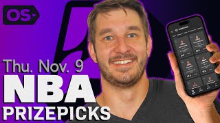 PrizePicks Today - Best NBA Player Projections on Thursday (11/9)