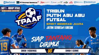 Tribun Putih Abu-Abu Futsal: SMAN 1 KEBOMAS Vs SMKN 1 CERME