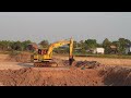 (Ep20) Excavator E120B Heavy Digging Working With DIY a Truck..