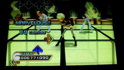 DDR Hottest Party 2 Everybody Dance Expert AA with hands and gimmicks on. (AAA strategy)