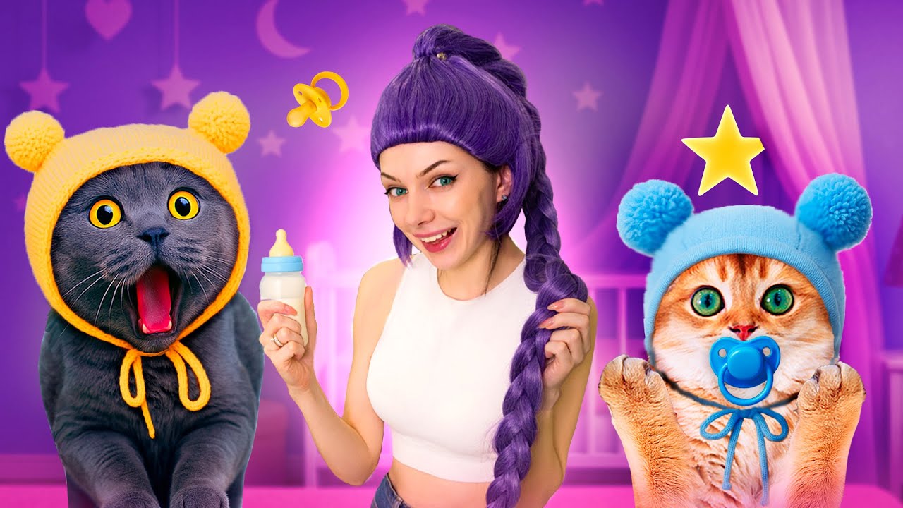 РУМИ Стала НЯНЕЙ для ПИТОМЦЕВ из KPOP DEMON HUNTERS | КОТИКИ Выбирают Себе НЯНЮ