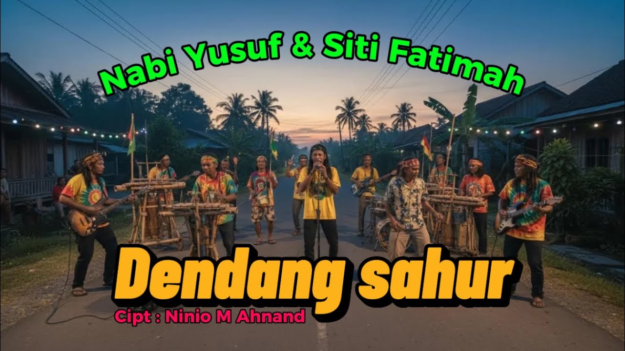 Asik banget lur , Dendang Sahur (Nabi Yusuf & Fatimah) Cover Reggae