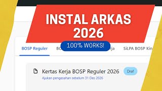 Install Arkas 2026 Gagal? Ini Solusinya!