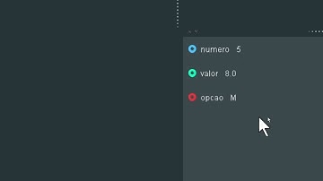 Tipos básicos de variáveis no Portugol Studio