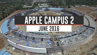 APPLE CAMPUS 2: June 2016 Construction Update 4K