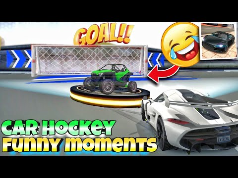 Car hockey funny moments😂