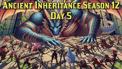 DAY 5 - Ancient Inheritance - Killing 2nd Prongo and on to floor 3 where I max level