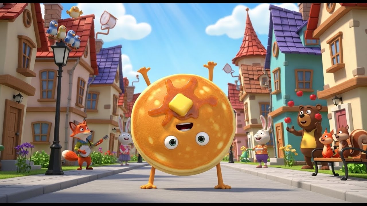 Lass den Pfannkuchen nicht entkommen! | Interaktive Kinder-Geschichte 🥞🏃
