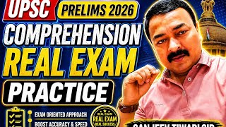 📚UPSC CSAT 2026 Practice Session 🔥 Comprehension Real Exam Practice #upsc2026 #csat #prelims2026