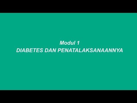 Diabetes Mellitus dan Penatalaksanaannya (modul 1)