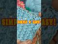 Simple Secret Knitting Pattern !✨ #shorts