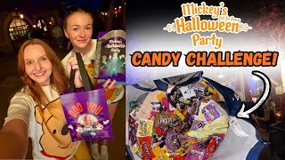 HOW MUCH CANDY can we get at MICKEY'S NOT SO SCARY HALLOWEEN PARTY 2025! Disney World Challenge