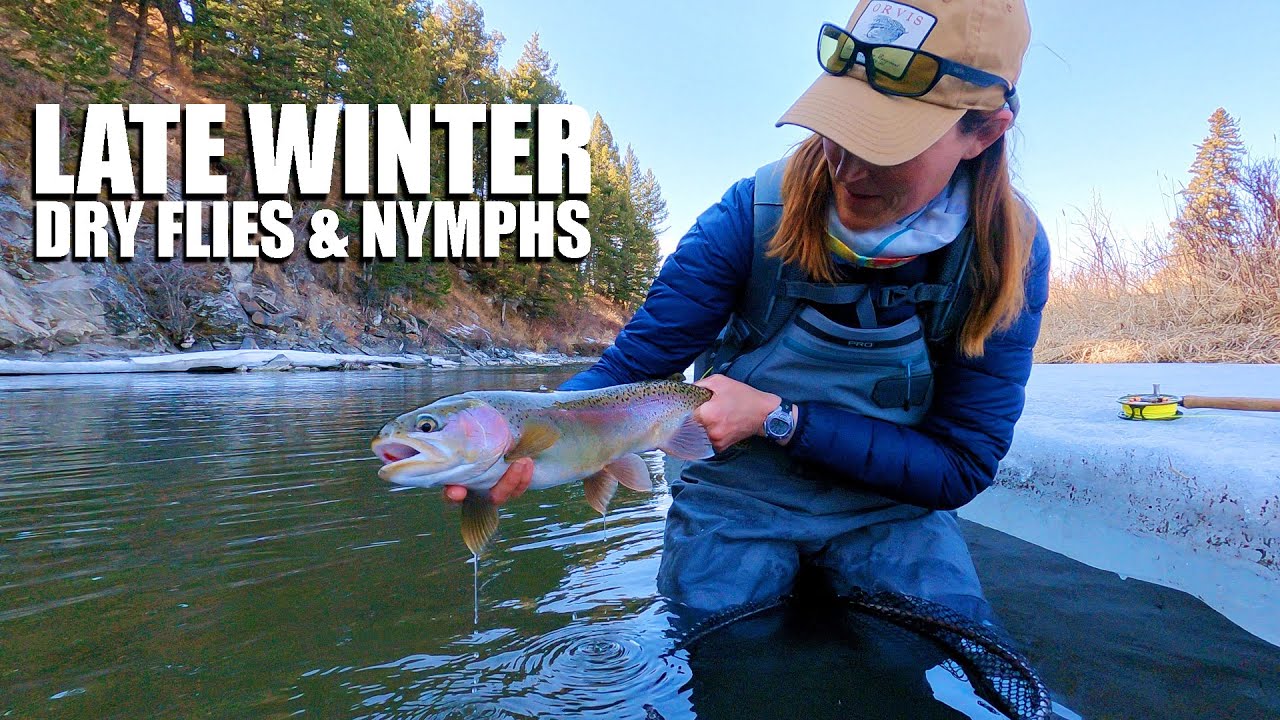 Late Winter Nymphing TACTICS & Dry Fly Fishing (Nymphing & Dry Fly Fishing)  - Fly Fish Alberta 